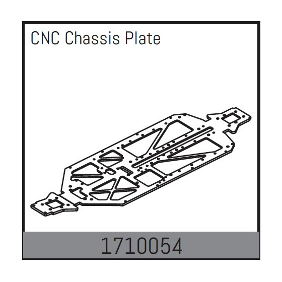 CNC Chassisplatte