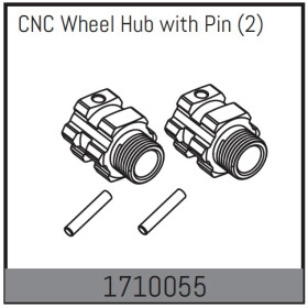 CNC Radnaben mit Pin (2)