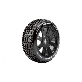 B-Mazinger Reifen soft auf Felge schwarz 17mm (2)
