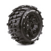 X-CHAMP MFT-Reifen soft auf Felge schwarz 24mm (2)