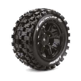 X-MCross MFT-Reifen soft auf Felge schwarz 24mm (2)