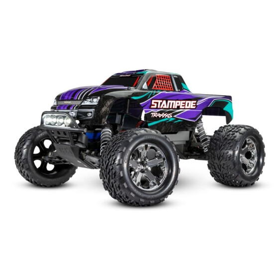 TRAXXAS Stampede purple 1/10 2WD Monster-Truck RTR