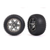 Alias Reifen auf RXT 2.8 Felgen schwarz-chrom hinten (2)