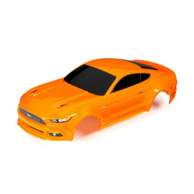 Karosserie Ford Mustang orange mit Aufkleber