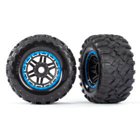 Maxx MT Reifen auf 2.8 Felge schwarz/blau (2)