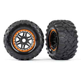 Maxx MT Reifen auf 2.8 Felge schwarz/orange (2)