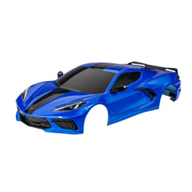 Karosserie Chevrolet Corvette Stingray blau mit Anbauteile