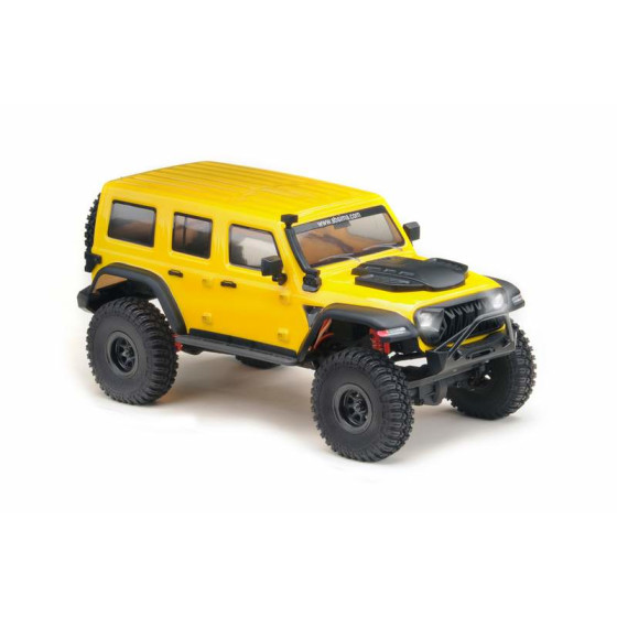 1:18 Mini Crawler Wrangler yellow RTR