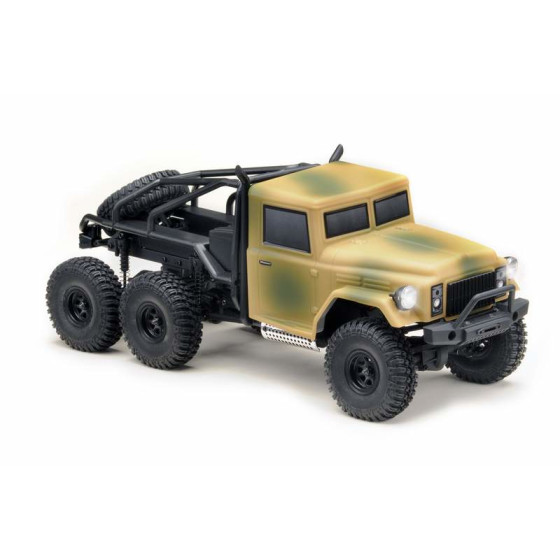 1:18 Micro Crawler "6x6 US Trial Truck" camouflage RTR