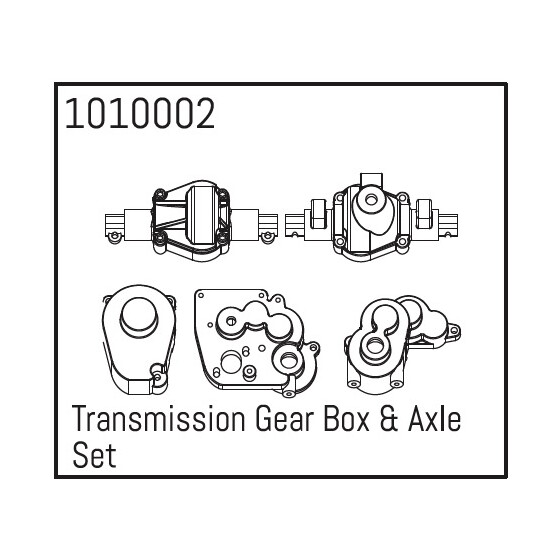 Transmission Gear Box & Axle Set