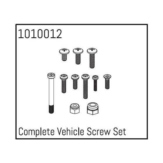 Complete Vehicle Screw Set