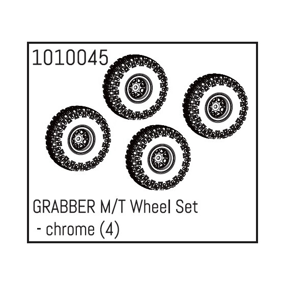 GRABBER M/T Wheel Set - chrome (4)