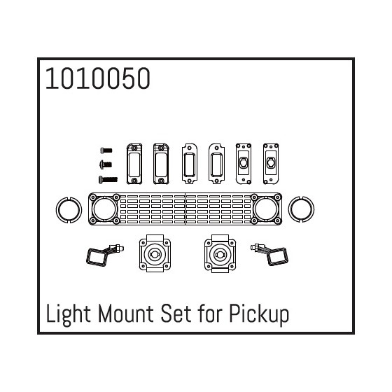 Light Mount Set for Pickup