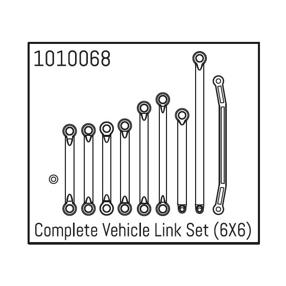 Complete Vehicle Link Set (6X6)