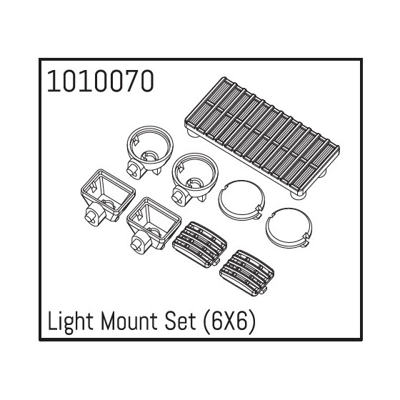 Light Mount Set (6X6)