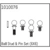 Ball Stud & Pin Set (6X6)