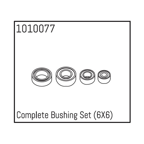 Complete Bushing Set (6X6)