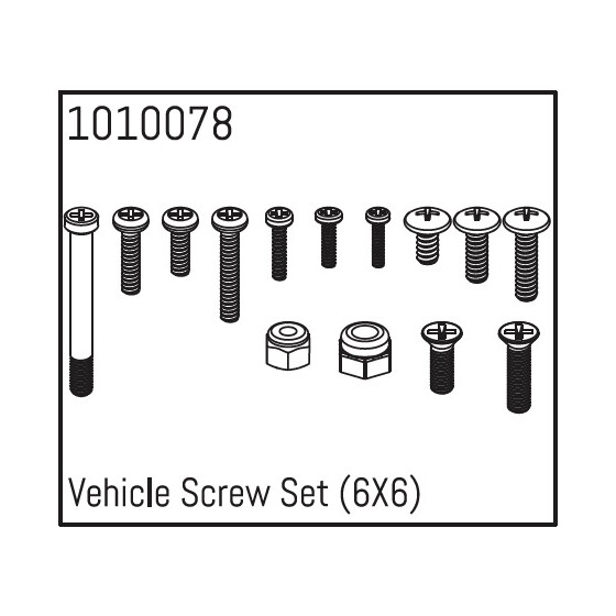 Vehicle Screw Set (6X6)