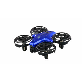 Sparrow Mini-Drohne mit Steuerungssensoren, blau