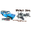 1:10 EP Crawler CR3.4 Pre-assembled Chassis inkl. Bronco Style Body Blau