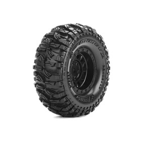 CR-Mallet Reifen supersoft auf 1.0 Felge schwarz 7mm (2)