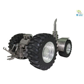 1:16 Traktor-Fahrgestell 4x4 Bausatz f&uuml;r Bruder-Traktor LESU / thicon-models