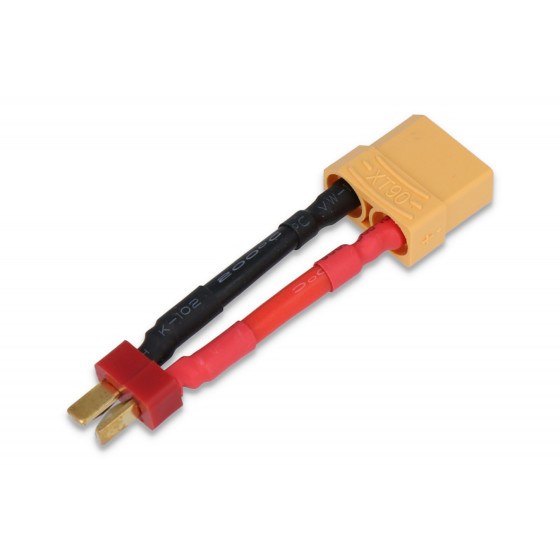 Adapter mit Kabel T-Plug (M) - XT90 (F) 50mm
