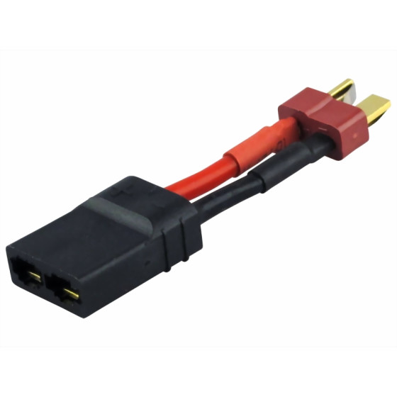 Adapter mit Kabel T-Plug (M) passend fÃ¼r Traxxas (F) 50mm