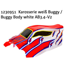 Buggy Karosserie weiÃŸ AB3.4-V2