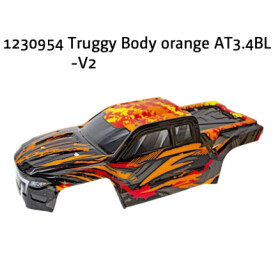 Truggy Karosserie orange AT3.4BL-V2