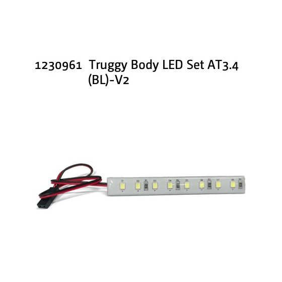 Truggy Karosserie LED Set AT3.4(BL)-V2