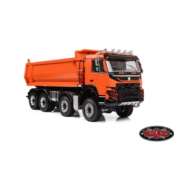 1/14 8x8 Armageddon Hydraulic Dump Truck (FMX) (Orange)