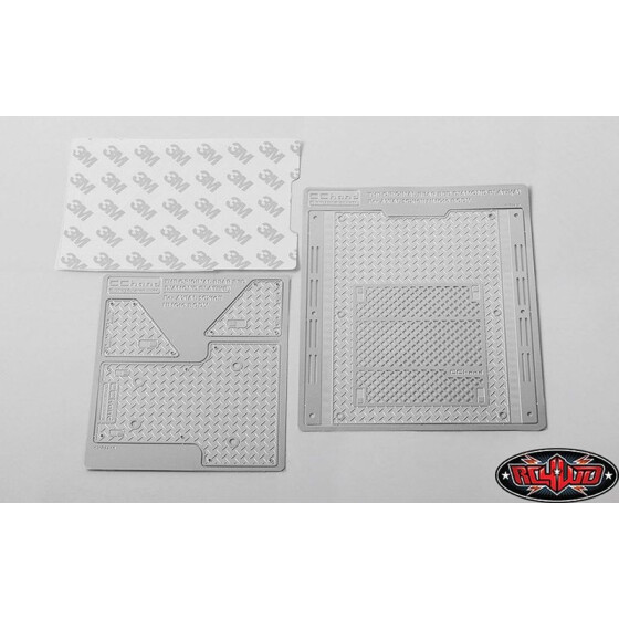 Diamond Plate Rear Bed for Axial 1/10 SCX10 II UMG10 4WD Roc