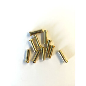 Goldkontaktstecker 5mm, L18mm (10)