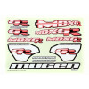Mugen Seiki Logo Sticker MBX-6R