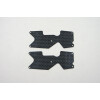 REAR LOWER ARM PLATE 1mm (CFRP) TRUGGY