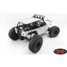 SLVR Metal Body and Roof Panel w/Lens for Axial Wraith