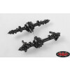 Yota II 1/24 Cast Front and Rear Axle Set