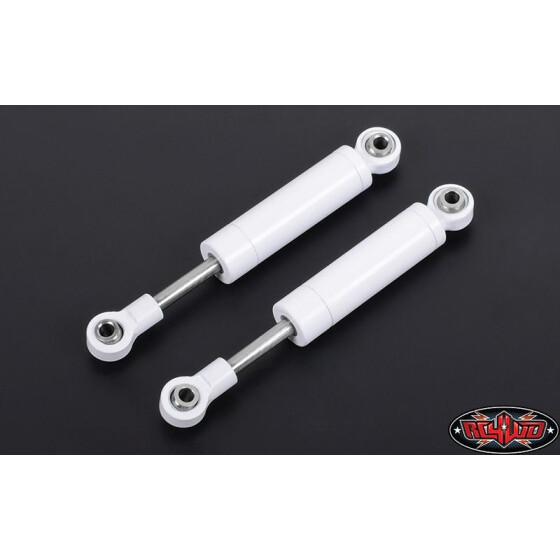 Super Scale 70mm White Shocks with Internal Springs