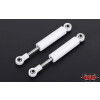 Super Scale 70mm White Shocks with Internal Springs