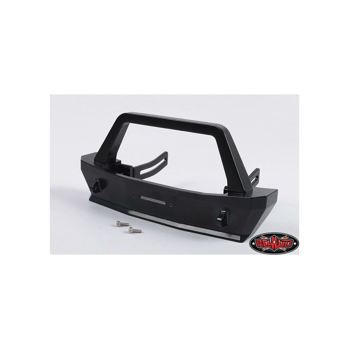 SLVR Tough Armor Stubby Front Winch Bumper for Axial SCX10
