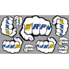 RPM Fist Logo Decal Sheets