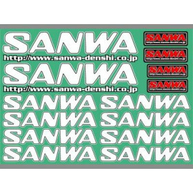 Aufkleber SANWA-weiÃŸ *JPN-2009