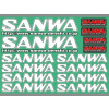 Aufkleber SANWA-weiÃŸ *JPN-2009