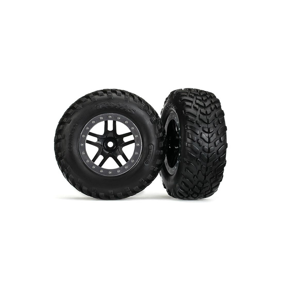 SCT Reifen auf 2.2/3.0 Felge schwarz/satin-chrom vorne (2)