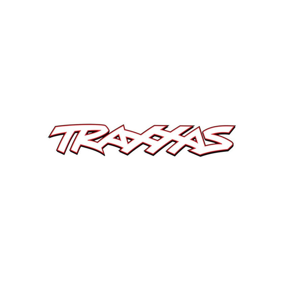 TRAXXAS 8 WHITE VINYL STICKER