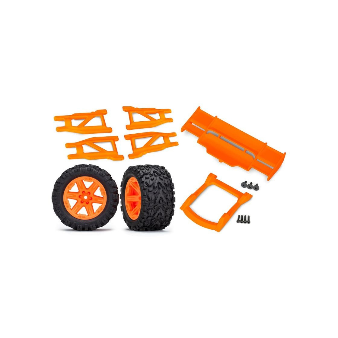 TRX Rustler 4x4 Upgrade Set orange