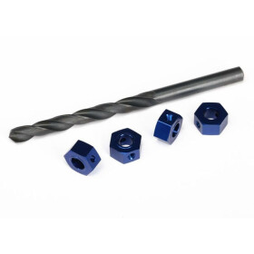 Radmitnehmer 6061-T6 Aluminium blau (4)