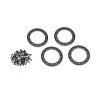 Beadlock-Ring 2.2 Aluminium schwarz mit Schrauben (4)