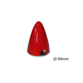 Kunststoff Spinner Ã˜ 90 mm 3 Blatt rot mit...